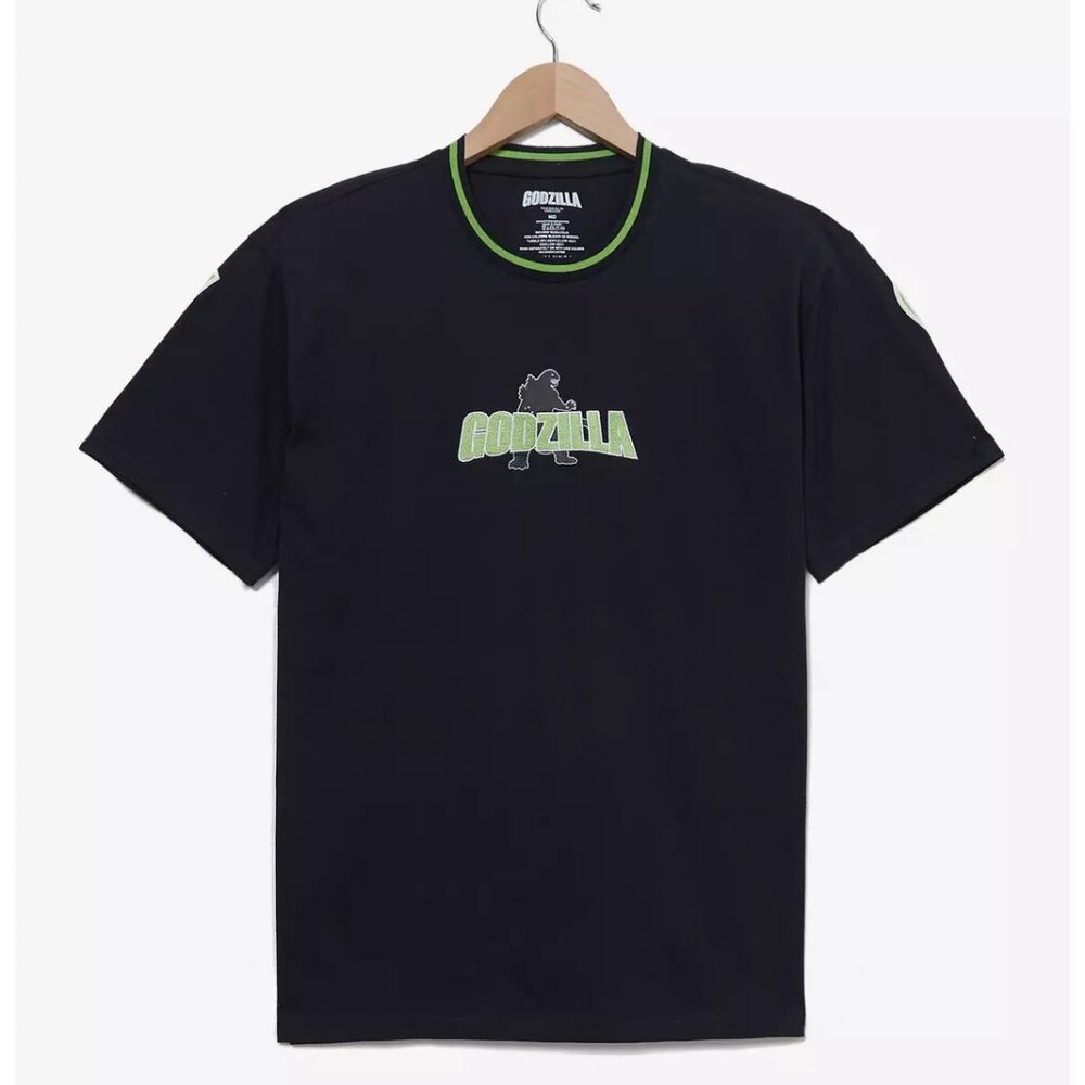 Godzilla Silhouette Embroidered *Medium* T-Shirt   - NEW